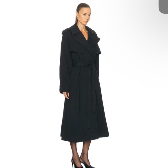 NWT Skims Boyfriend Fleece Oversized Trench Coat 2X - Picture 2 of 6